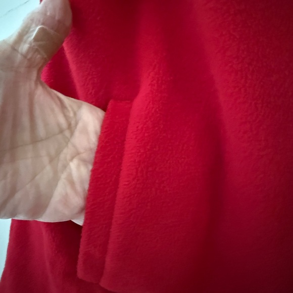 Chaps Red Fleece Vest - Picture 5 of 7